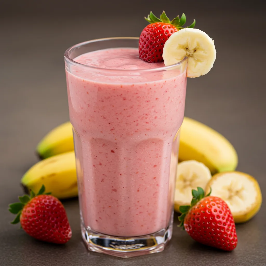 strawberry banana smoothie recipe