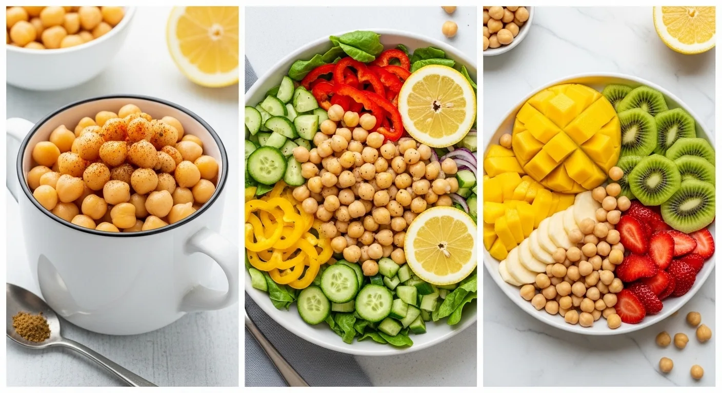 How To Make Honey Roasted Chickpeas: Your New Obsession For Crispy, Sweet & Salty Snacking (Oven & Air Fryer Magic) 6 Creative serving ideas for honey-roasted chickpeas: salad topping, ice cream garnish, and snack pairing.